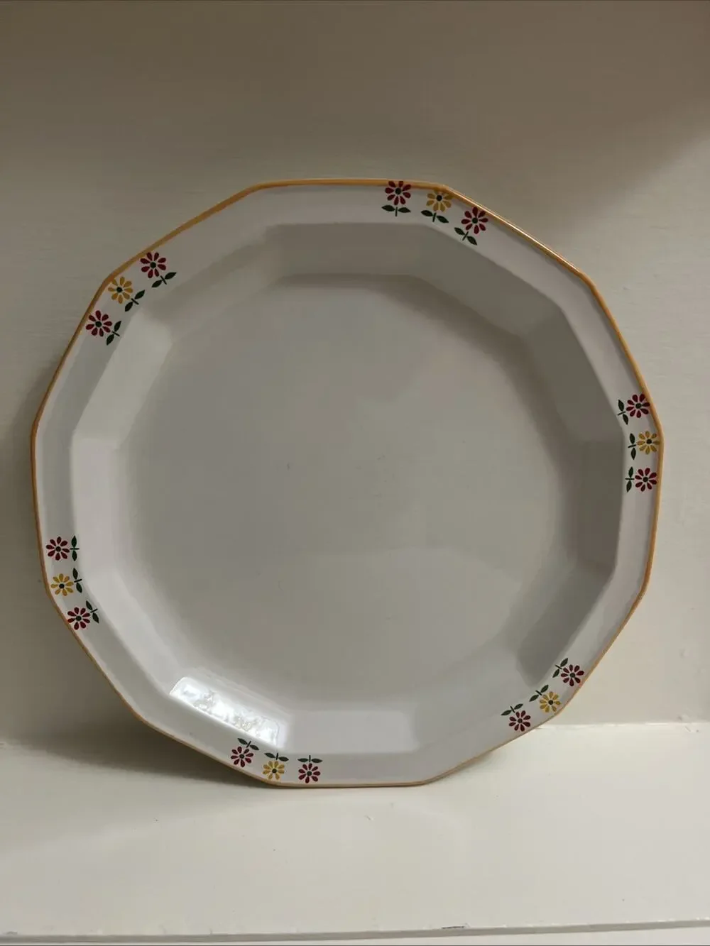 International China Good Morning Sunrise 8320 12” Chop Plate Platter Japan